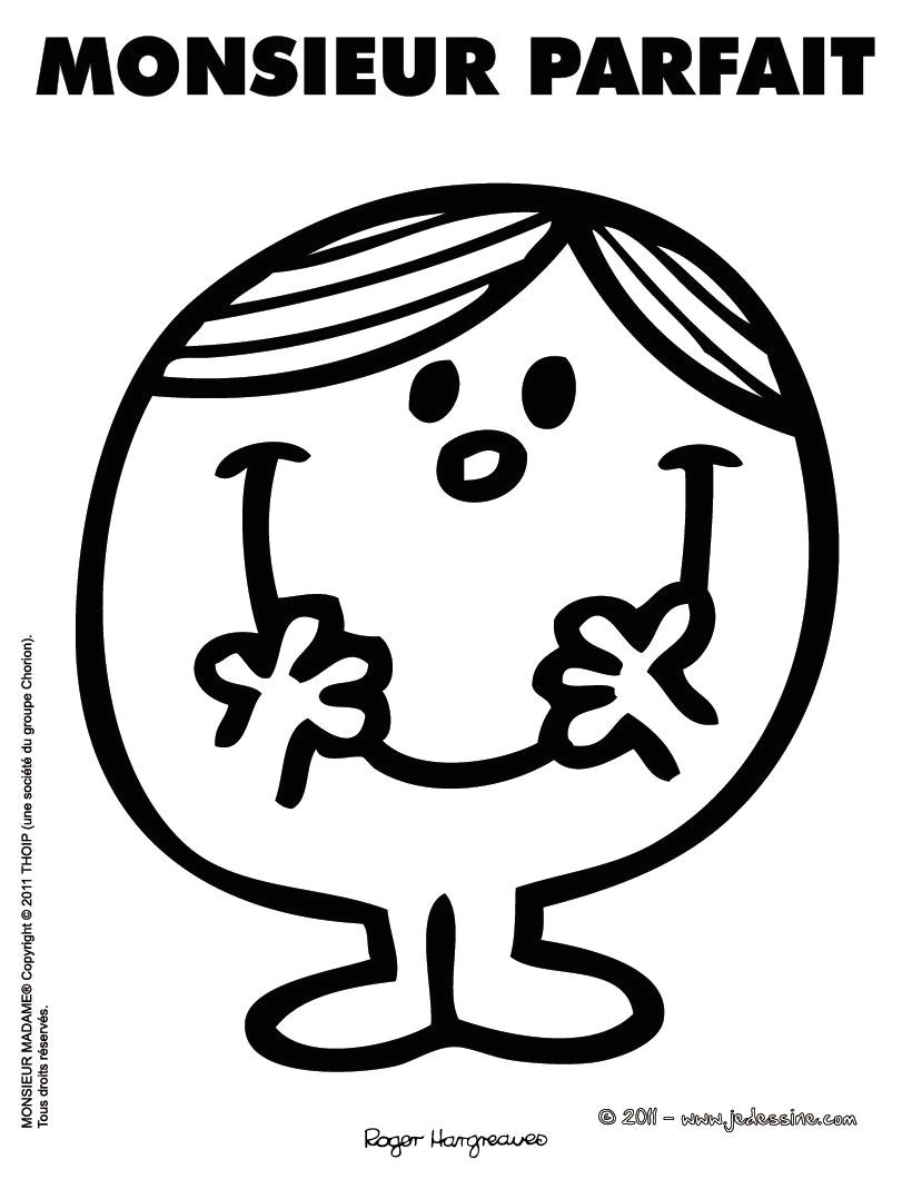 Coloriage Mr Mme Madame Timide Coloriage•§•coloring•§•coloreado