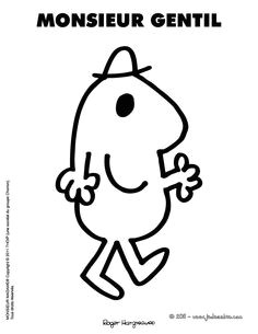 Coloriage Mr Mme Madame Timide Coloriage•§•coloring•§•coloreado