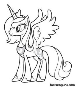 Coloriage My Little Pony Cadence 26 Best My Little Pony Coloring Pages Images On Pinterest