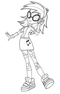 Coloriage My Little Pony Equestria Girl A Imprimer Coloriages Imprimer My Little Pony Et Equestria Girls