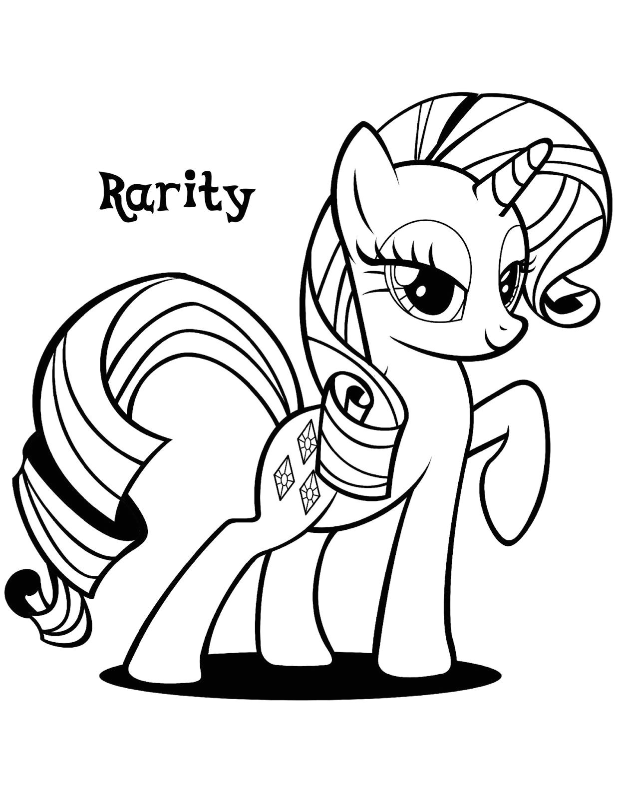 Coloriage My Little Pony Princesse Luna Mlp Printable Coloring Pages