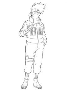 Coloriage Naruto Kakashi Coloriage Naruto Shippuden Minato
