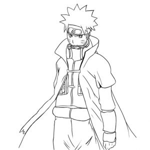 Coloriage Naruto Shippuden Pain Coloriage Naruto Shippuden