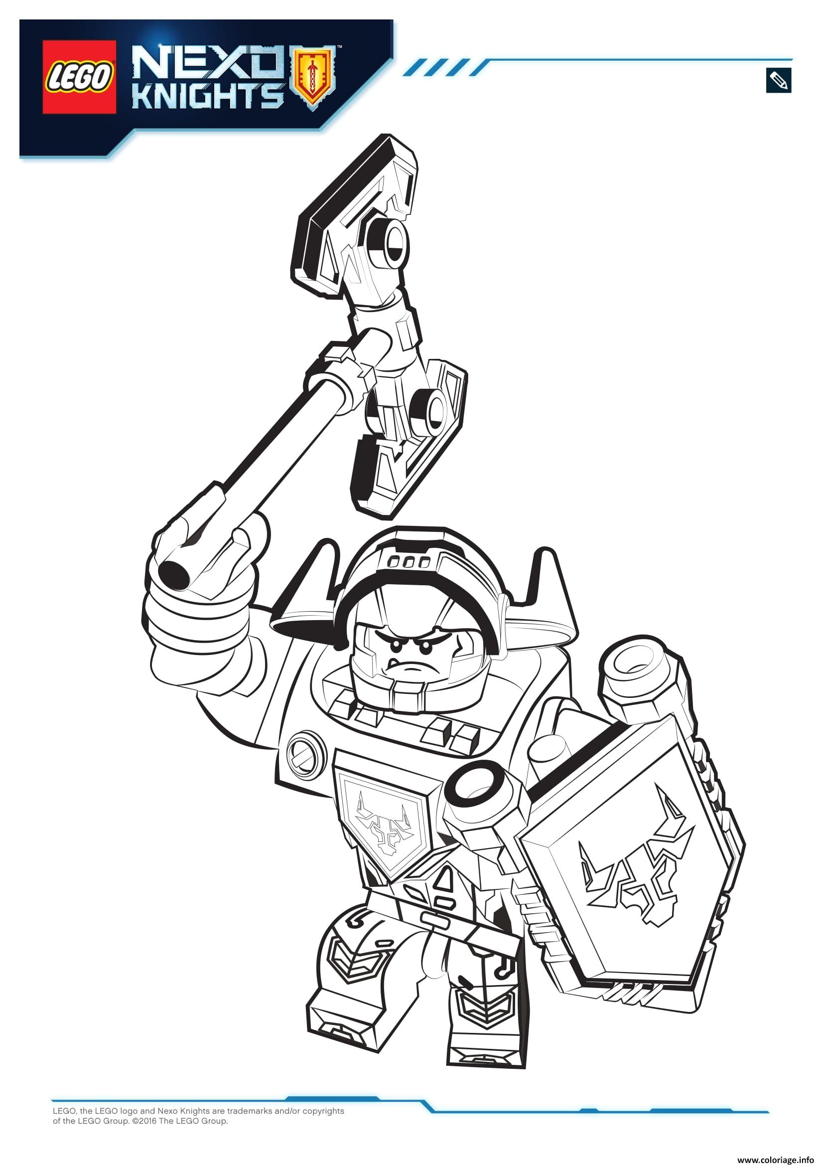 Coloriage Nexo Knight Luxe Coloriage Lego Nexo Knights De Vaisseaux