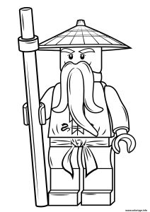 Coloriage Ninja Go Coloriage Lego Ninjago Sensei Wu Dessin Imprimer