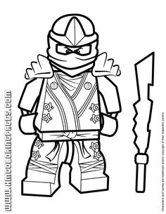 Coloriage Ninjago Saison 7 Kai Ninjago Coloring Pages for Kids Printable Free