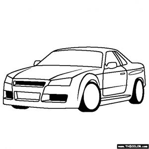 Coloriage Nissan Gtr 49 Lovely Coloring Pages Nissan Gtr