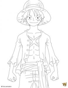 Coloriage One Piece Luffy Coloriage E Piece A Imprimer Coloriage E Piece Wanted Zeff Aux
