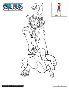 Coloriage One Piece Luffy Coloriage One Piece Film Z