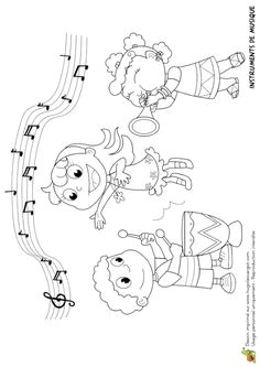 Coloriage orchestre Coloriage D Un Instrument De Musique Le Violon