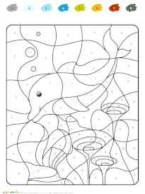 Coloriage Oum Le Dauphin Coloriage Dauphin Sur Hugolescargot