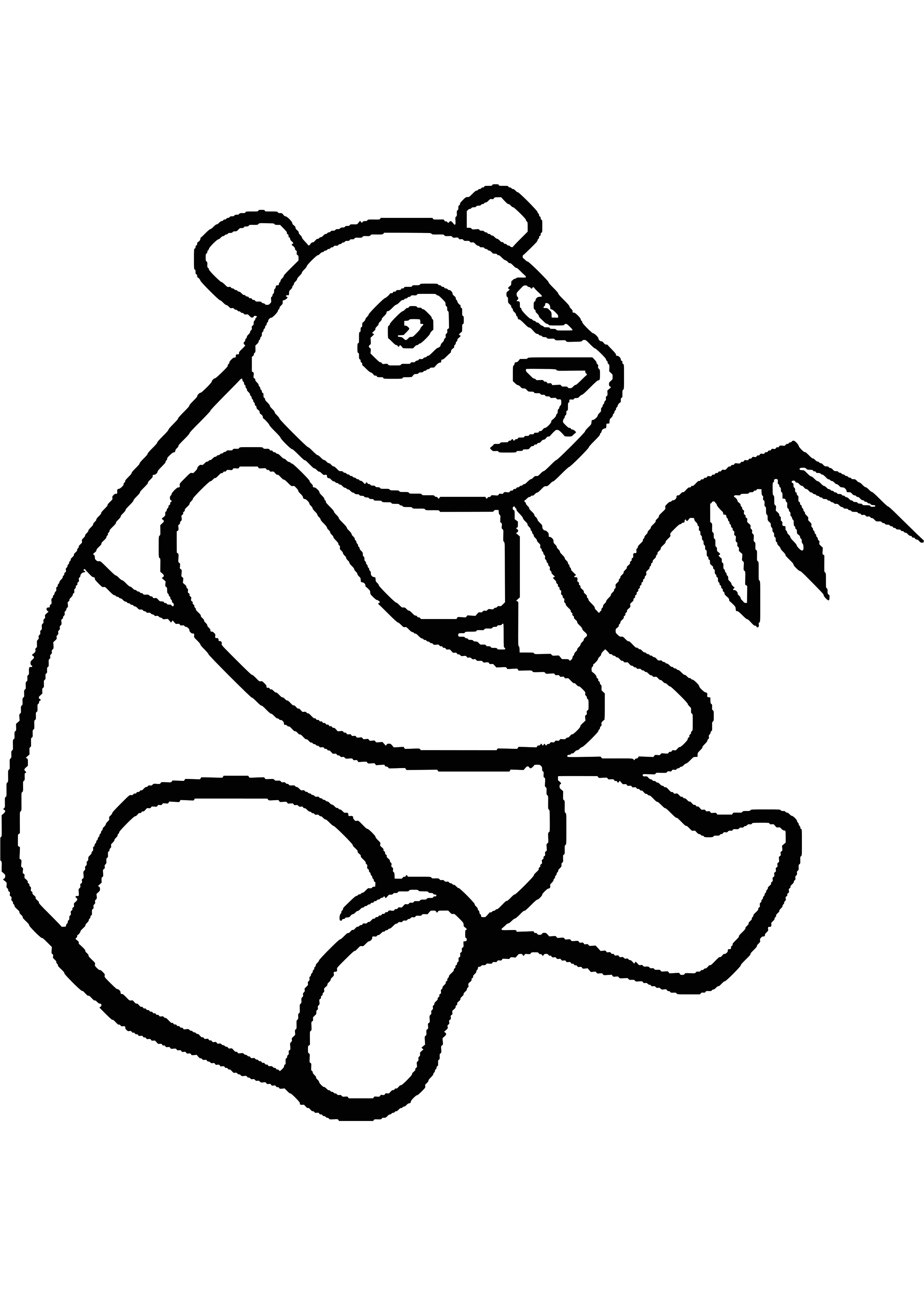 Coloriage Panda A Imprimer Gratuit S Dessin Colorier Pandal Meublerc