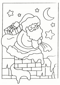 Coloriage Papa Noel à Imprimer Dessin Dessin De Pere Noel A Colorier Et Imprimer L Meublerc