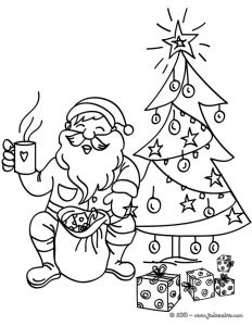 Coloriage Papa Noel à Imprimer Jouer A Naruto Gratuit Az Coloriage