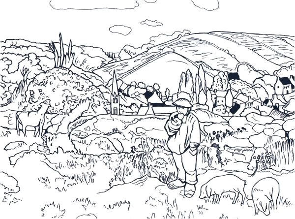 Coloriage Peintre Celebre 280 Best Tableau Peintres Cél¨bres Images On Pinterest