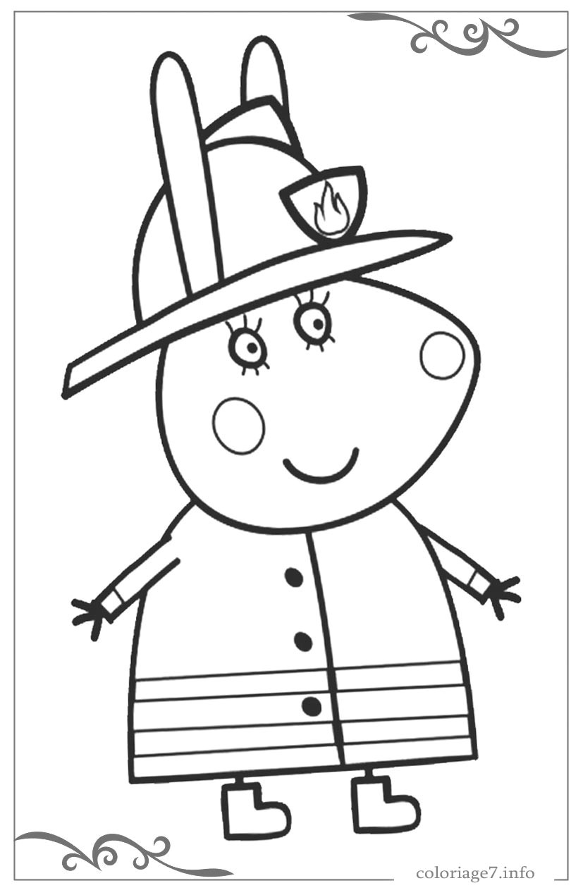 Coloriage Peppa Pig à Imprimer Gratuit Unique Coloriage A Imprimer Peppa Pig