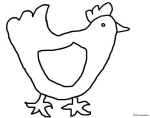 Coloriage Petite Poule Rousse Coloriage 14 Dessin Poule Conte La Petite Poule Rousse