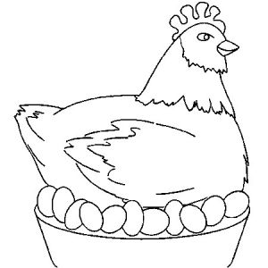 Coloriage Petite Poule Rousse Coloriage La Petite Poule Rousse Dessin Colorier Petite Poule Qui