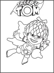 Coloriage Petite Taupe Coloriage Dessins Imprimer Pour Les Enfants Tree Fu tom 5