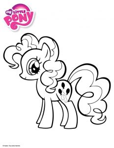 Coloriage Pinkie Pie Coloriages Pinkie Pie Fr Hellokids