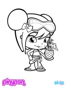 Coloriage Pinypon Pinypon Free for Girls Coloring Pages Hellokids