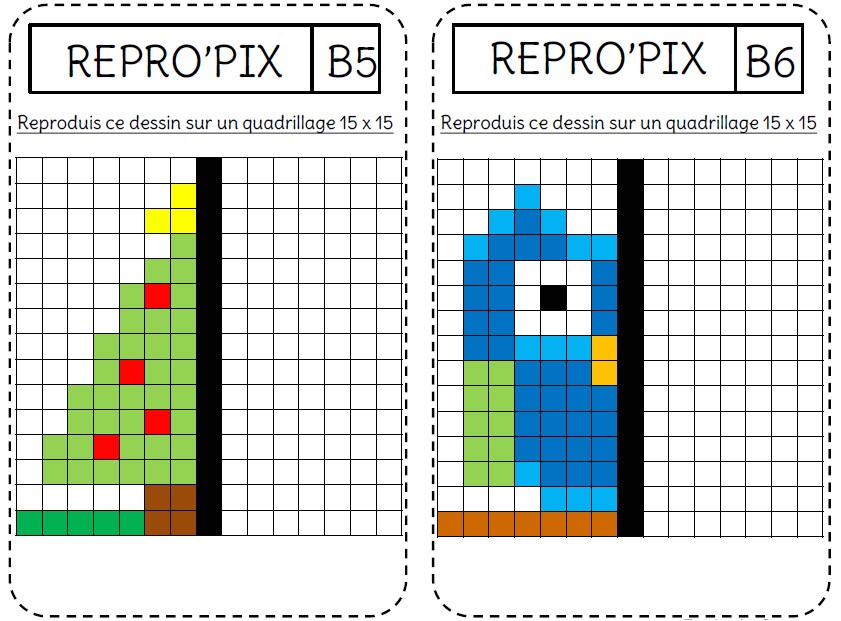 Coloriage Pixel Art A Imprimer La Symétrie Par Le Pixel Art