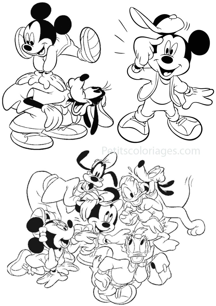 Coloriage Pluto à Imprimer Coloriage Mickey Imprimer 70 Images Coloriage A Imprimer Bebe