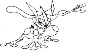 Coloriage Pokemon Amphinobi Coloriages Pokemon Amphinobi Dessins Pokemon