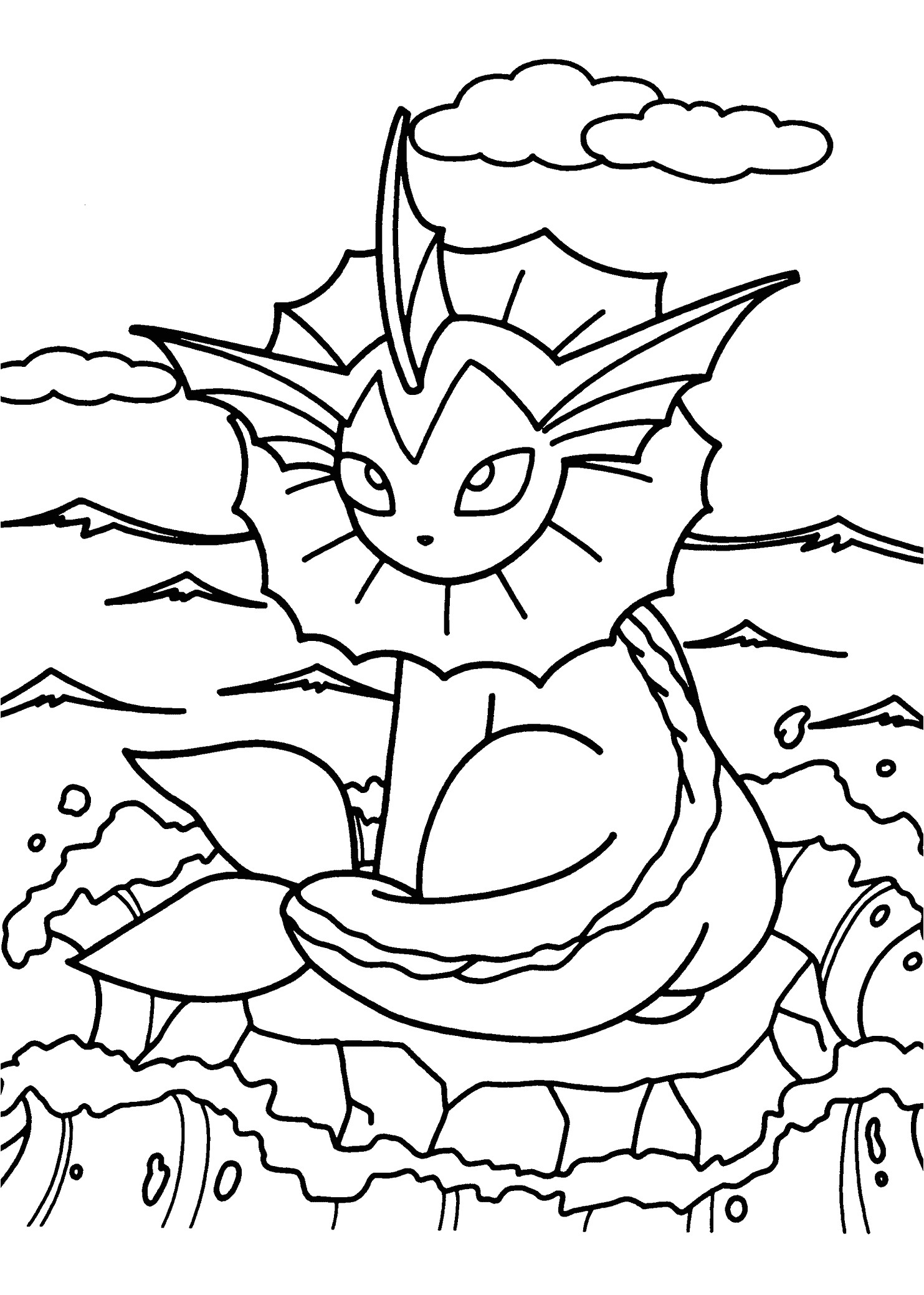 Coloriage Pokemon Palkia Pokemon Coloring Pages for Kids Printable Free