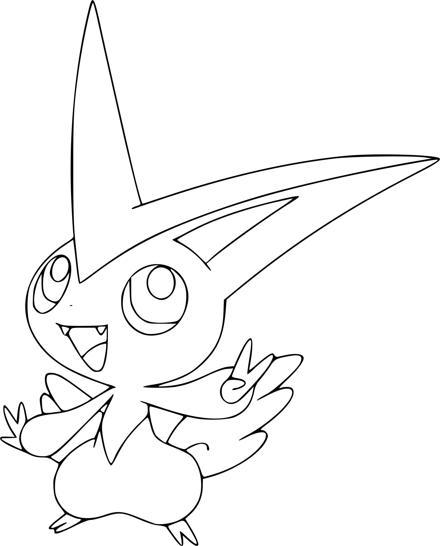 Coloriage Pokemon Victini Coloriage Pokemon Mega Jungko Superbe Concept Coloriage Du Pokemon