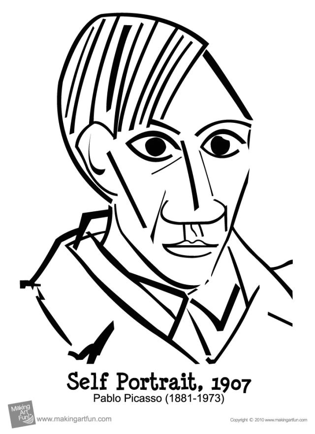 Coloriage Portrait Picasso 110 Best Î ÎÎÎÎ£Î Images On Pinterest