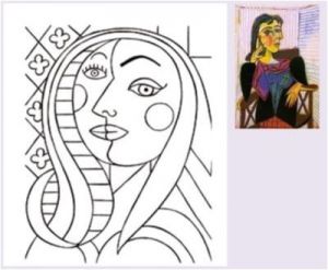Coloriage Portrait Picasso Picasso