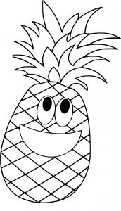 Coloriage Pour Bébé A Imprimer Dessins De Coloriage Ananas Imprimer L Meublerc