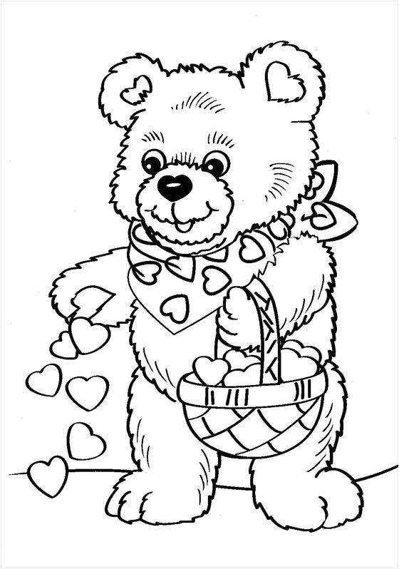 Coloriage Pour Enfant A Imprimer Ours Avec Coeur Coloriage A Colorier Coloriage Pour Enfant A Imprimer Ours Avec Coeur Coloriage A Colorier