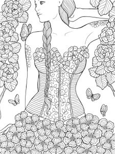 Coloriage Pour Grande Fille 200 Best Coloriage Fille Images by Cathy K On Pinterest