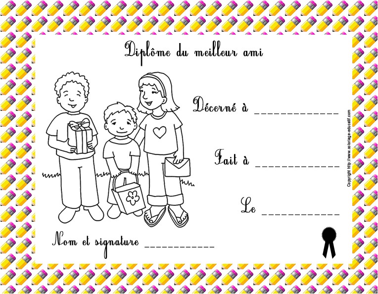 Coloriage Pour Ma Meilleure Amie Coloriage Anniversaire Copine Meilleures Idées Coloriage Pour Les