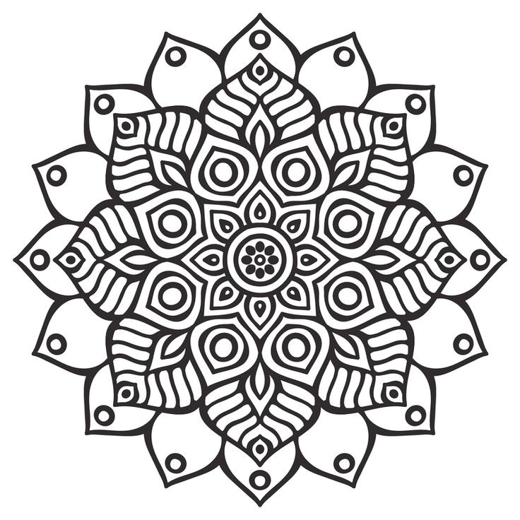 Coloriage Pour Moi Et Mandala 12 Best Mandalas   Colorier Images On Pinterest