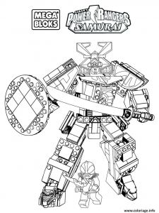 Coloriage Power Ranger Dino Charge Coloriage Power Rangers Samurai Mega Bloks Dessin