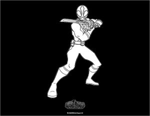 Coloriage Power Ranger Samurai A Imprimer Coloriage Power Rangers Samurai Rouge