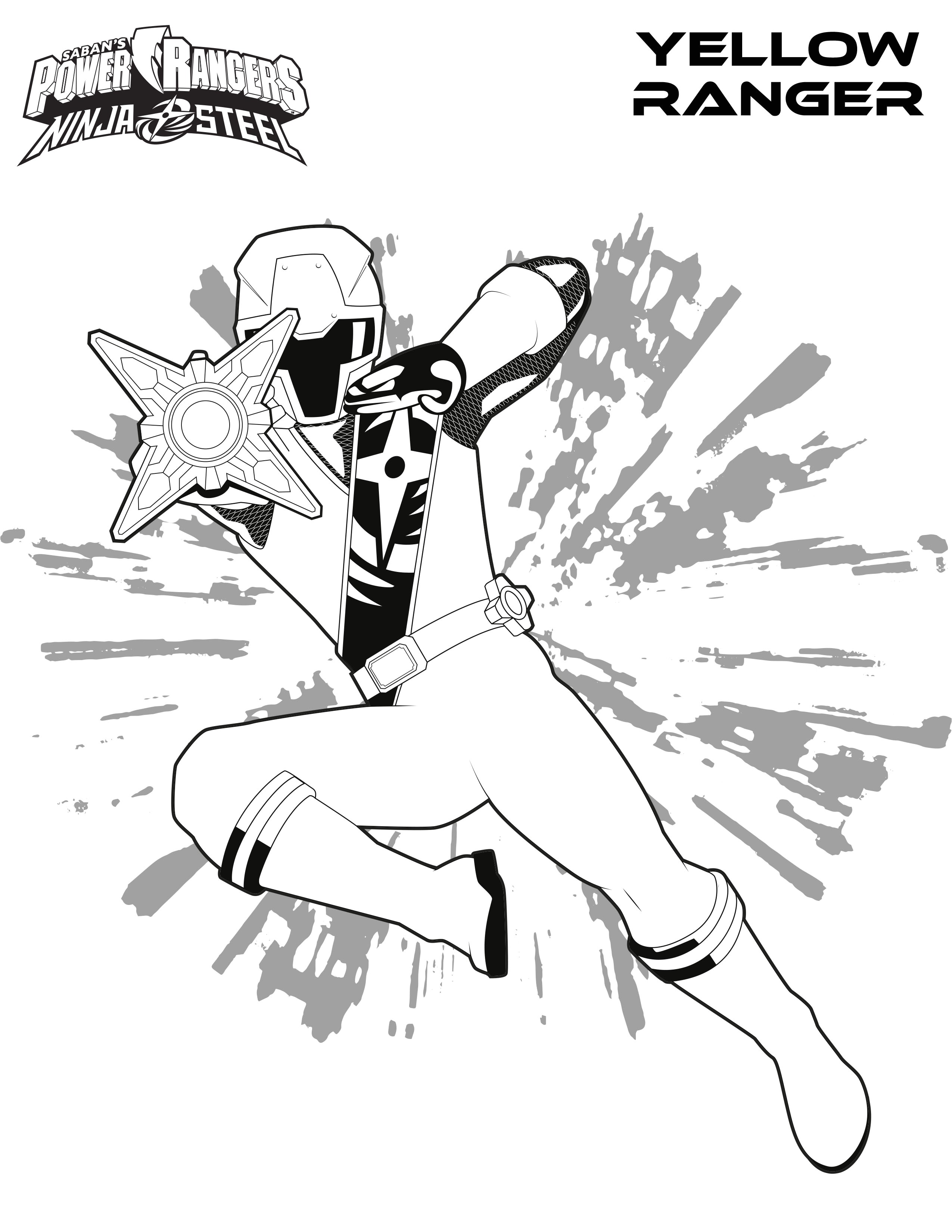 Coloriage Power Rangers Ninja Steel Power Rangers Super Megaforce Coloriage