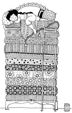 Coloriage Princesse Au Petit Pois 59 Best Princess & Pea Images On Pinterest