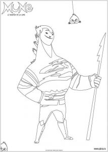 Coloriage Princesse Mononoké 13 Best Coloriage Mune Le Gar N De La Lune Images On Pinterest