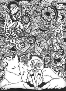 Coloriage Princesse Mononoké 744 Best Animals Images On Pinterest