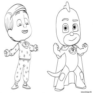 Coloriage Pyjamasque Coloriage Pyjamasques A Imprimer