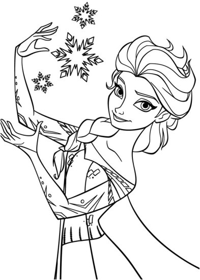 Coloriage Reine Des Neiges Facile Coloriage Facile Reine Des Neiges