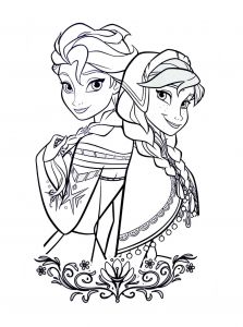 Coloriage Reines Des Neiges Pour Imprimer Ce Coloriage Gratuit Coloriage La Reine Des Neiges