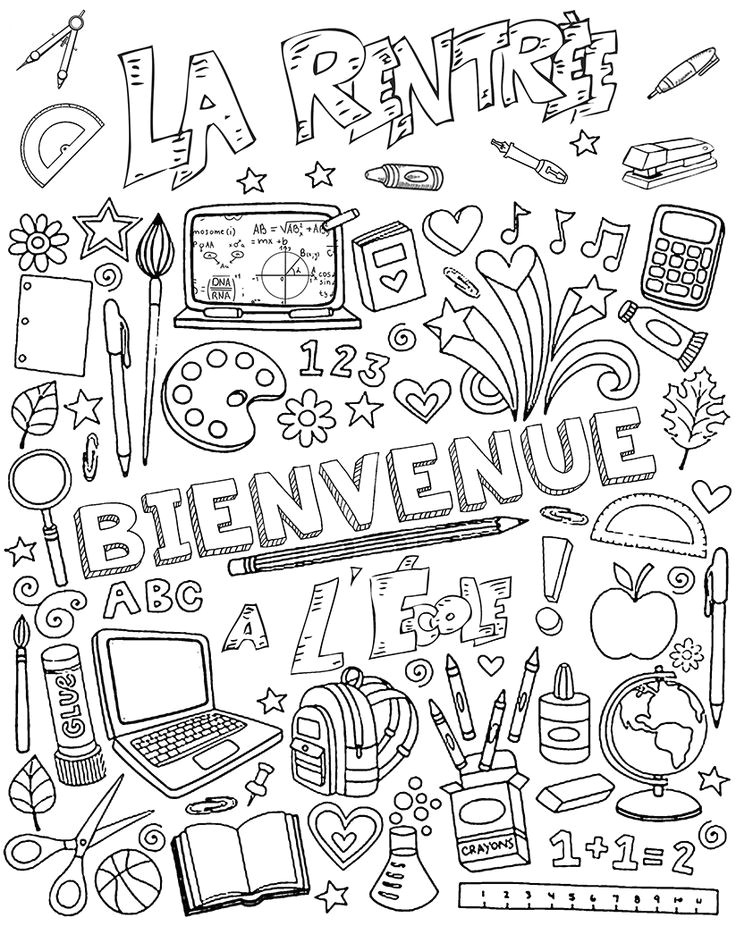 Coloriage Rentrée Gs 669 Best Ecole Maternelle Images On Pinterest