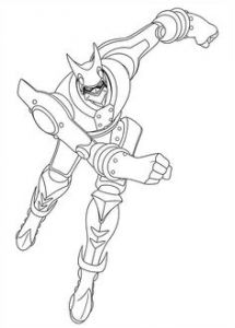 Coloriage Robot Train Coloriage D Un Téléphone En forme De Robot Dans astro Boy