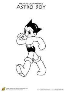 Coloriage Robot Train Coloriage D Un Téléphone En forme De Robot Dans astro Boy