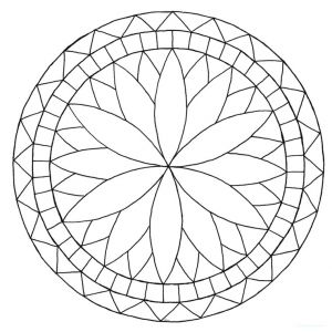 Coloriage Rosace à Imprimer Dessin Coloriage Imprimer Az Coloriage